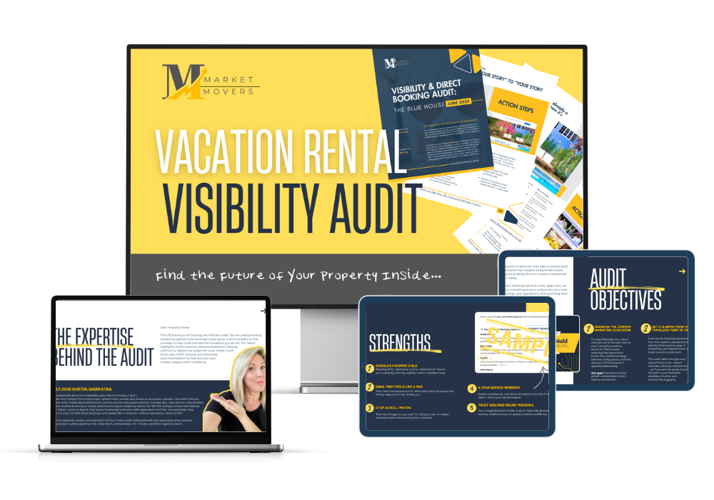 Vacation rental property audit to boost direct bookings and revenue